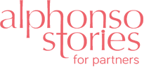 alphonso partner pink logo